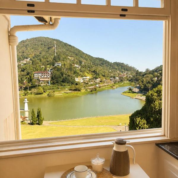 Loft Luxo Hotel Quitandinha Vista para o Lago