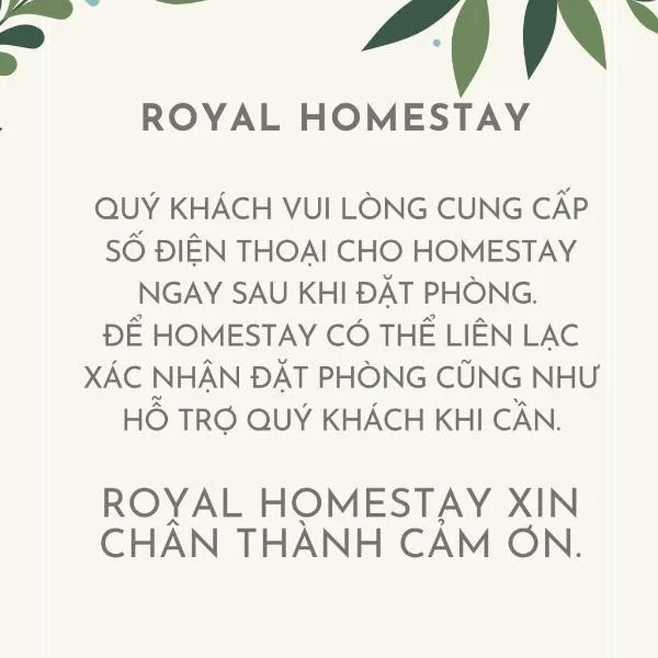 Royal Homestay And Coffee, hotel in Thôn Lại Thê