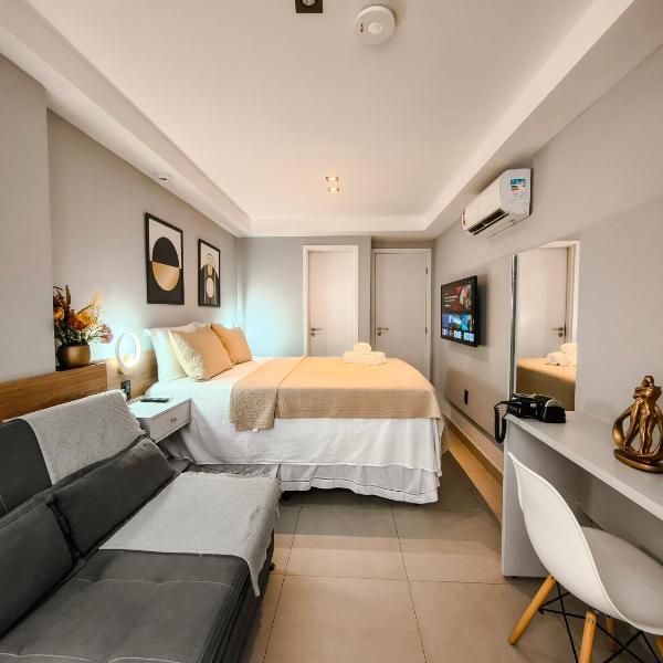 Flat Premium Aconchegante e Super Confortável em Cabo Branco