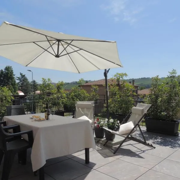 Neive में, होटल Casa Baratta - Il Gelso, Neive, terrazza sulle Langhe