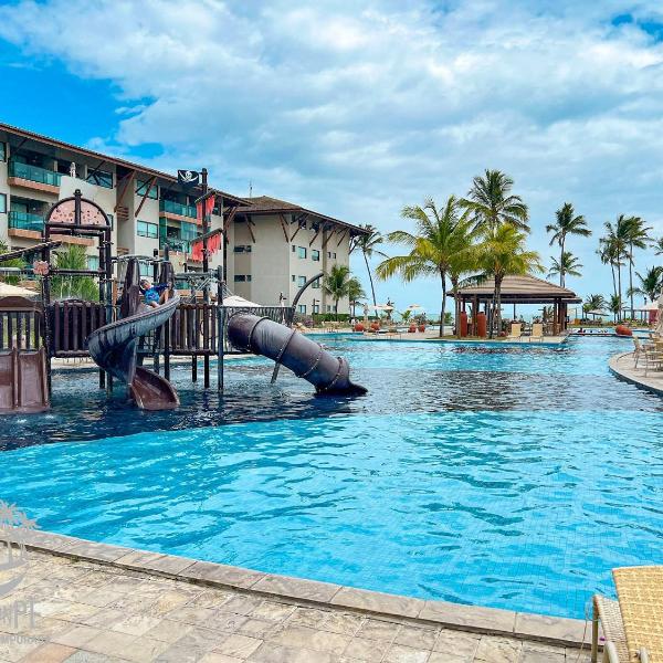 Flat em condomínio Pé na areia na melhor região de Muro Alto | La Fleur Polinésia 305-7 - Foto 4