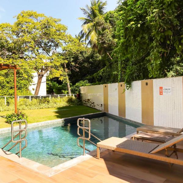 Studio a 200m do mar com infraestrutura completa