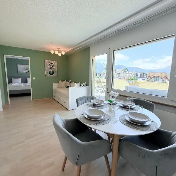 Cozy Swiss Apartment - City & Mountain view, hotel en Interlaken