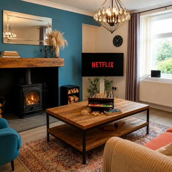 Cosy Afan Forest Retreat Trails, Beach & Pub, hotell sihtkohas Cymmer