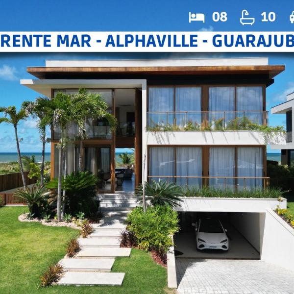 Mansão Frente Mar Guarajuba 8 Suítes 25 Pessoas