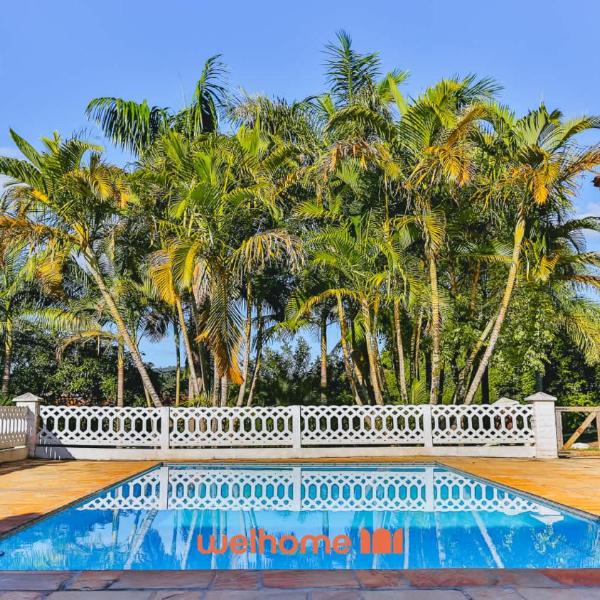Sitio em Atibaia com piscina churrasqueira e quadra