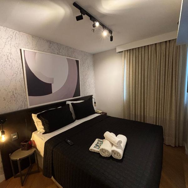 Hotel Luxuoso Paulista Jardins com garagem ar piscina 1209