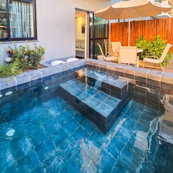BV05C- Flat com piscina privativa próximo do centro By Oasis Ferias
