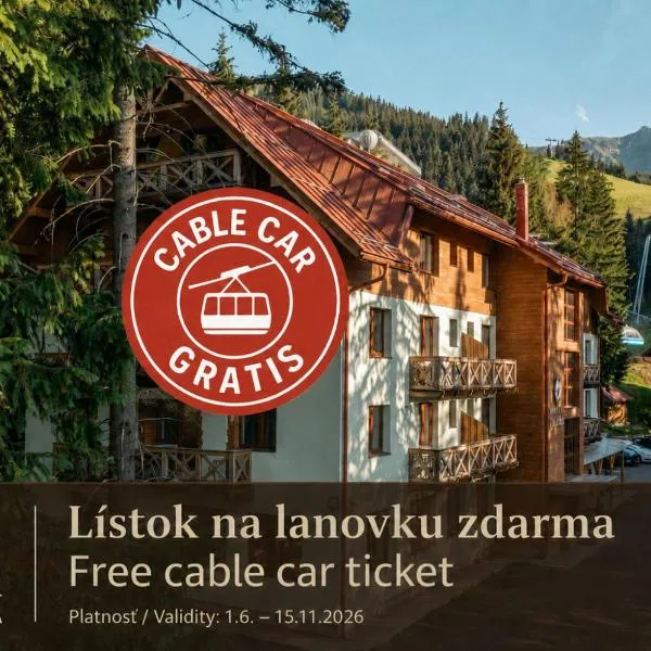 Hotel Jasná, hotel v Demänovskej Doline