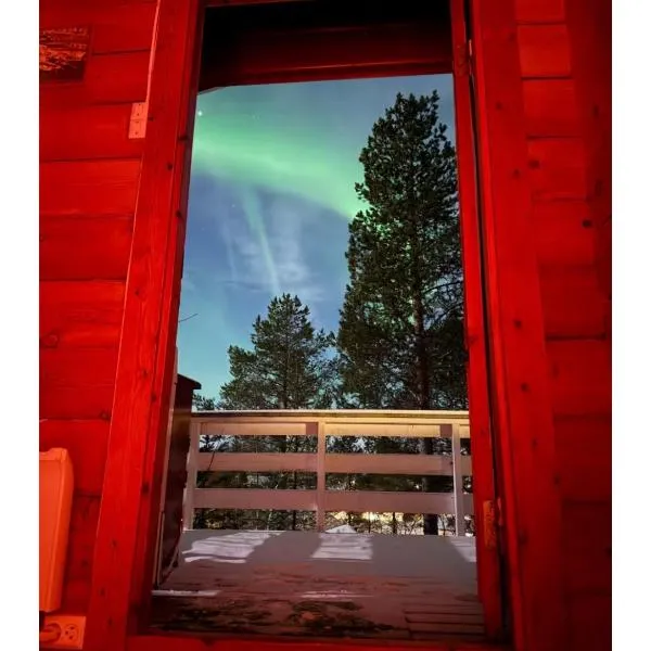 Macktunet - Retro log cabin from the 70s in Malangen, hotel a Lanes