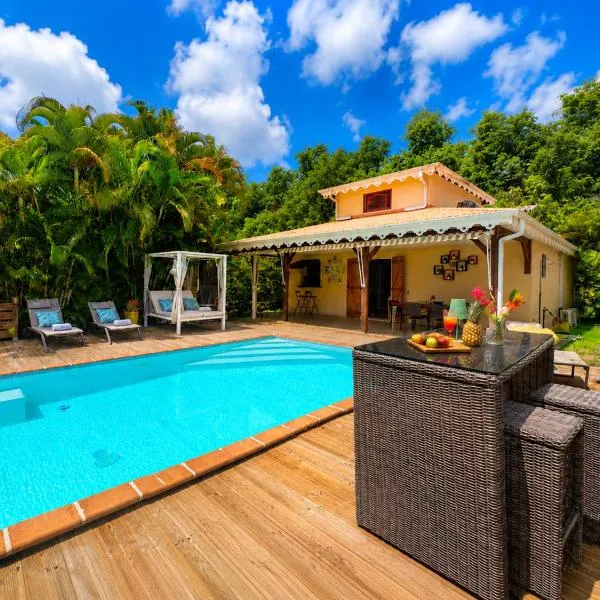 Sainte Luce_Villa_Piscine avec vue mer_wifi, hotel in Sainte-Luce