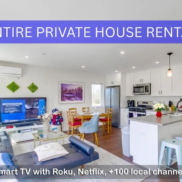 Entire Private House Near San Diego Downtown & Beach, 3 Bedrooms 3 Bathrooms, Available Now, hotel u gradu National City