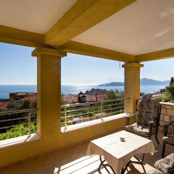 BMV apartment 1 with sea view, hotel in Sveti Stefan