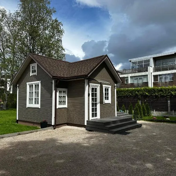 Melluži tiny house 35m2, hotell Jūrmalas