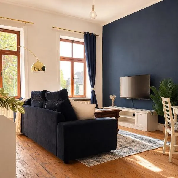 Familienfreundliches Zentrales Altbau-Apartment mit kostenlosen Parkmöglichkeiten, хотел в Висмар