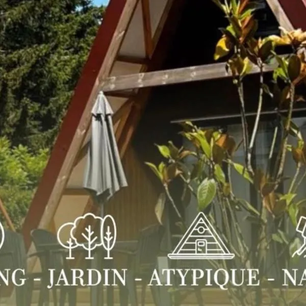 Loray des Bois - Cabane - Tipi - Cottage, hotel v mestu Loray