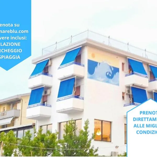 Hotel Mare Blu -- boutique, hotelli kohteessa Pineto