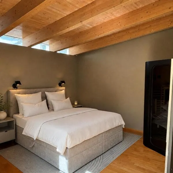 PaderCityLoft- lichtdurchflutet und privat mit Kamin-Dachterrasse-Sauna-Außendusche im Atrium, מלון בפאדרבורן