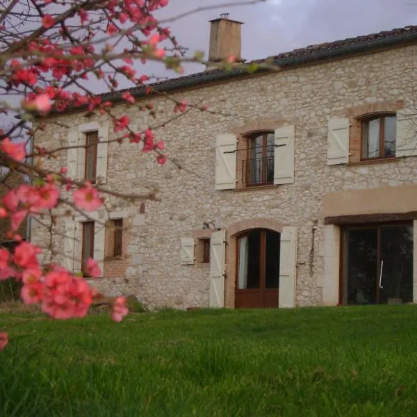 Chambres D'hôtes La Boriette、Castelnau-de-Montmiralのホテル