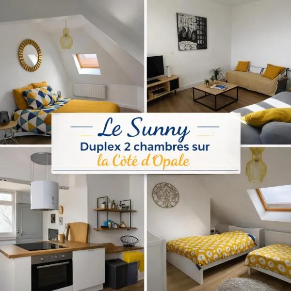 Le Sunny-Duplex Cosy 2 chambres Côte d'Opale, hotel v destinácii Outreau