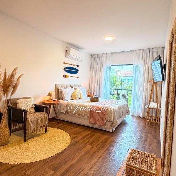 Loft Paula Drive - 8 min a pé da orla da Praia Grande - garagem - Foto 2