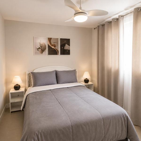 Apto Completo com Wi-Fi e Vaga em Nova Iguaçu Conforto Total - Foto 2