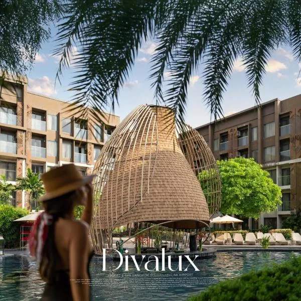 Divalux Resort & Spa Bangkok, Suvarnabhumi Airport-Free Shuttle, hotell i Lat Krabang