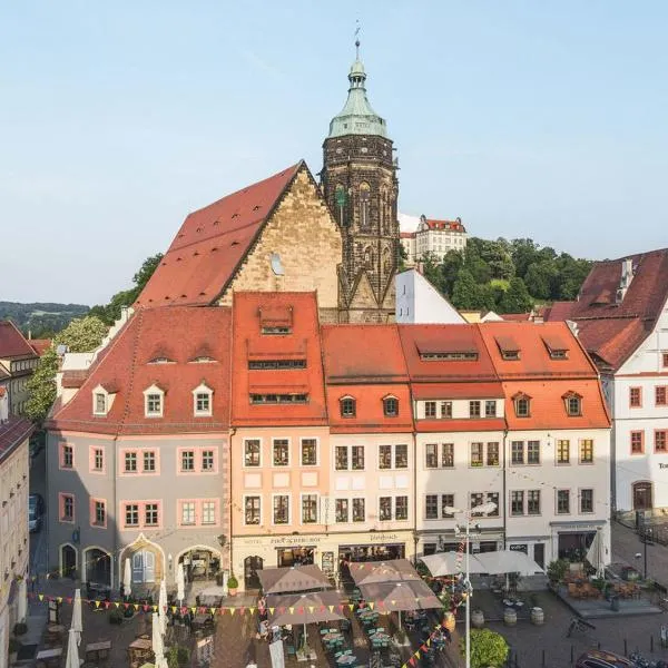 Ferienwohnungen Am Markt 6, отель в Пирне