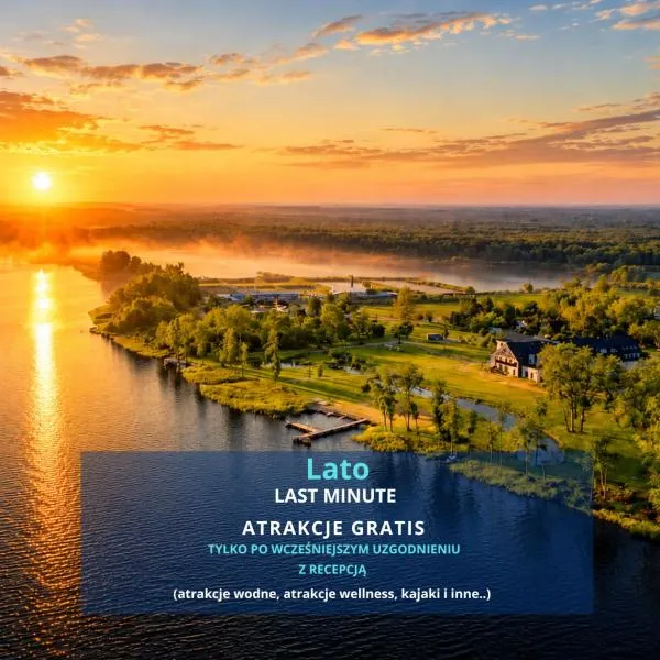 Natural Hotel przy plaży-Ostróda-basen na III kondygnacji, готель у місті Острода