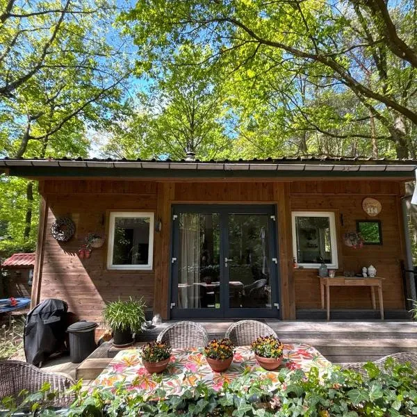 Chalet Groenrust op Jocomo Parc in Lanaken, хотел в Ланакен