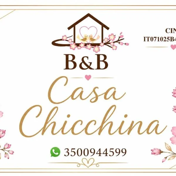 B&B Casa Chicchina, hotel en Ischitella