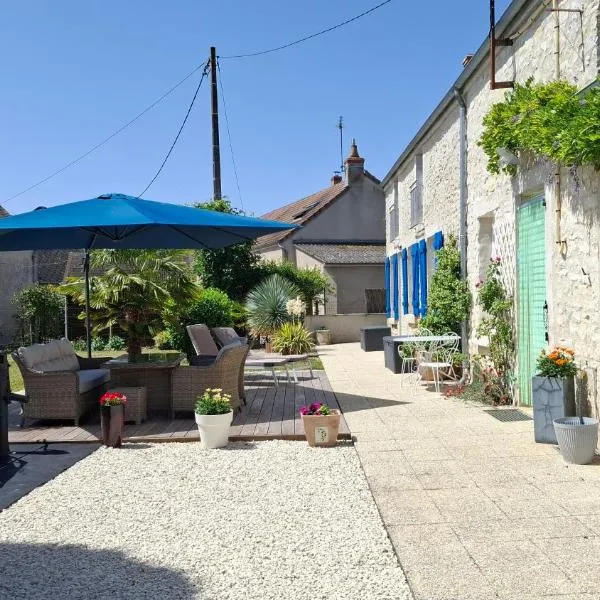 Halte détente chez Sylvie près A71 Bourges - chambres avec sauna, billard, repas sur demande, hotel em Civray