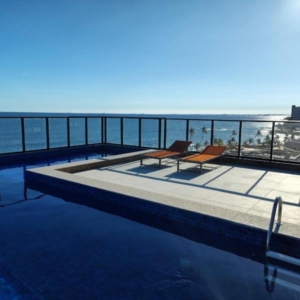 Beachfront Flat in Ondina