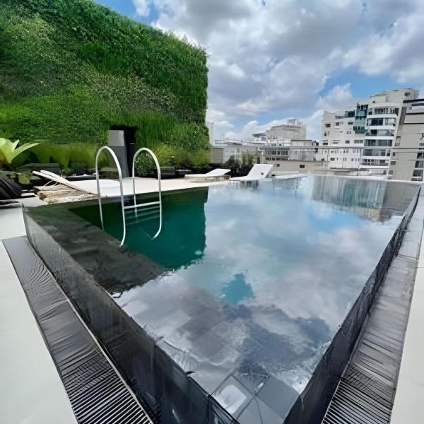 Studio com academia, rooftop e piscina (402) - Foto 4