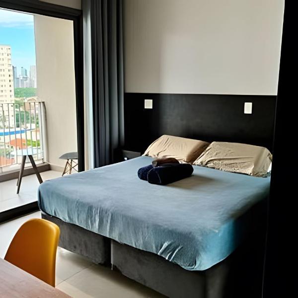Studio de Luxo c/ piscina, academia e garagem (91)