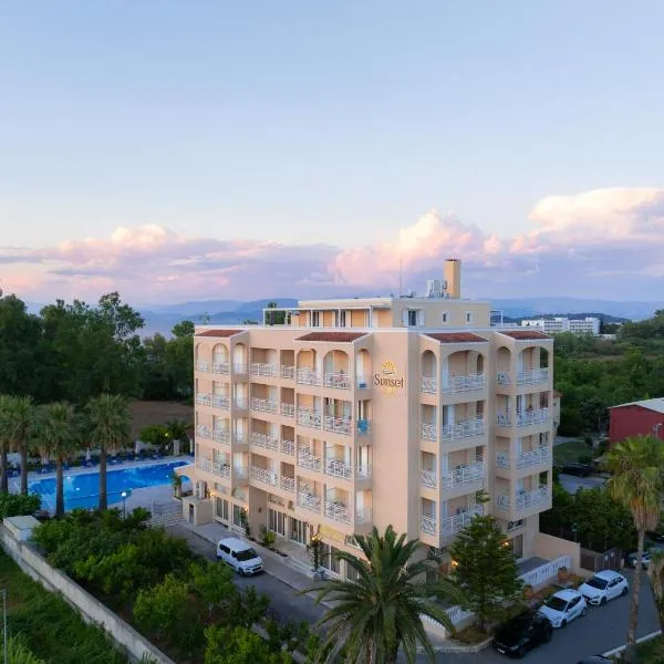 Sunset Hotel, hotel i Korfu By