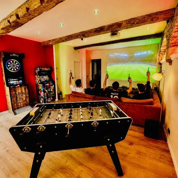 Quartier Général des Gamers Arcade Terrasse, hotel sa Saint-Omer