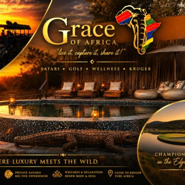 Grace of Africa Boutique Safari Lodge, hôtel à Marloth Park