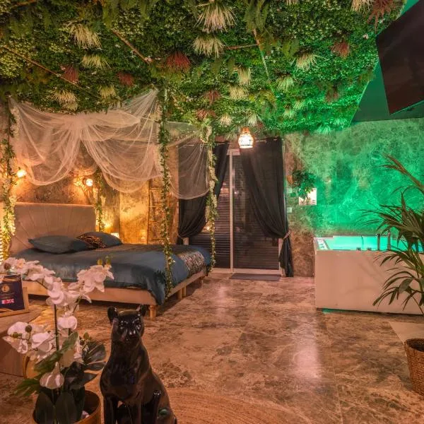 L'Intemporel Minéral Suite Spa privatif, hotell i Chambly