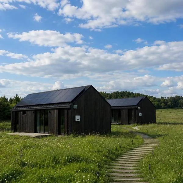Piękny Domek z Sauną na Mazurskiej Łące, hotel v destinácii Kozin