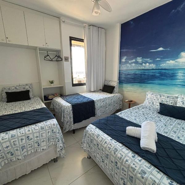 Apartamento vista mar Atalaia todos quartos climatizados - Foto 2