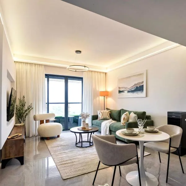 Classy 1BR Lavington - Fast WiFi, Heated Pool, Gym、ナイロビのホテル