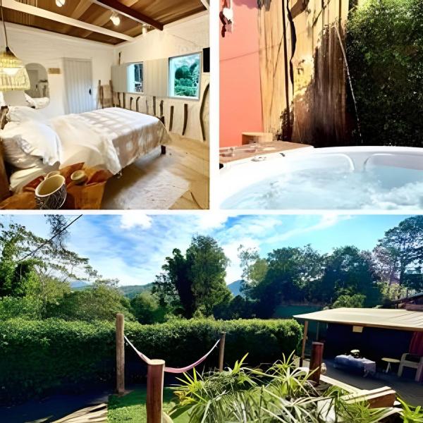 Casa do Córrego: jacuzzi e cavalgadas para grupos