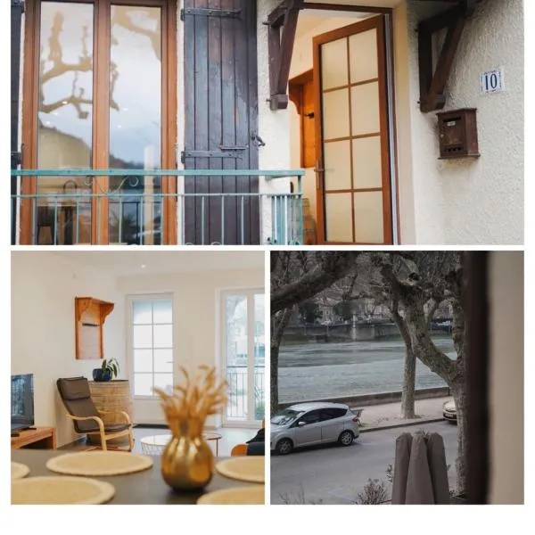 maison climatisée avec Patio 5 pers, хотел в Тен-л'Ермитаж