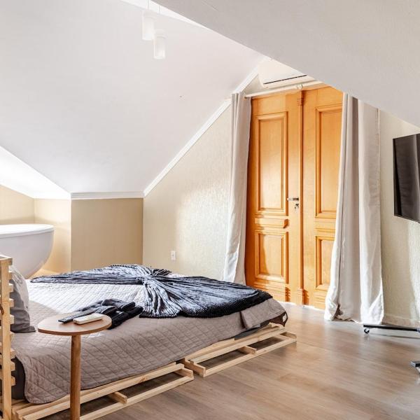 Luxury Suite with Bathtub - 7 min to BC Beach - Up to 4