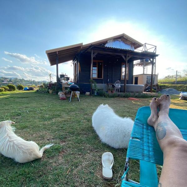 Tiny House Romântica vista linda