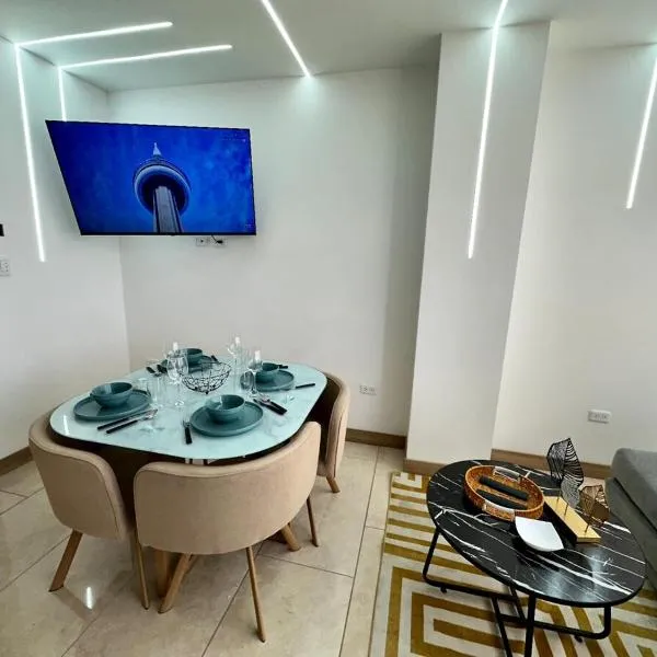 Suite doble moderna amoblada, hotel v destinácii Quito