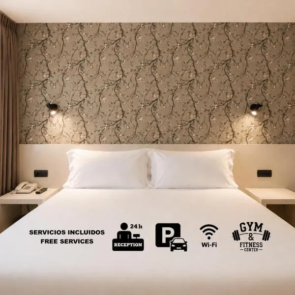 팜플로나에 위치한 호텔 Hotel Apartamentos San Fermín Pamplona