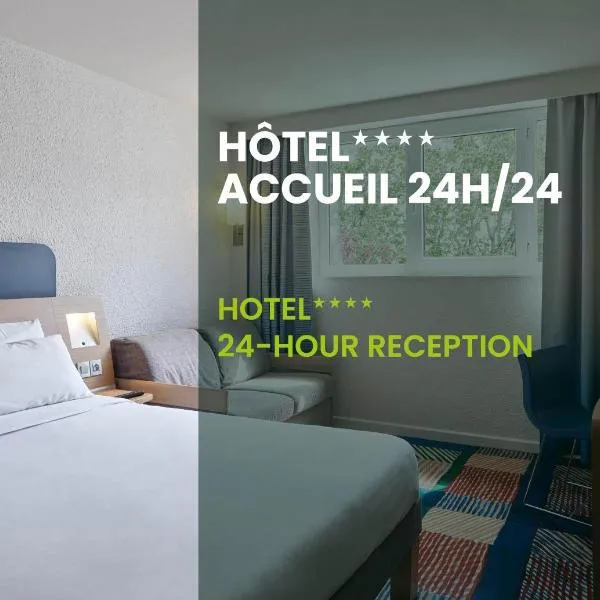 B&B HOTEL Cergy Port 4 étoiles, hótel í Cergy