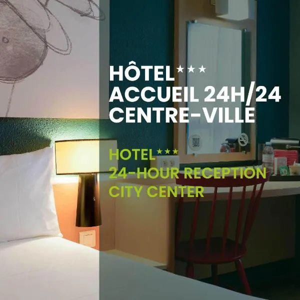 B&B HOTEL Reims Centre Erlon, Hotel in Reims